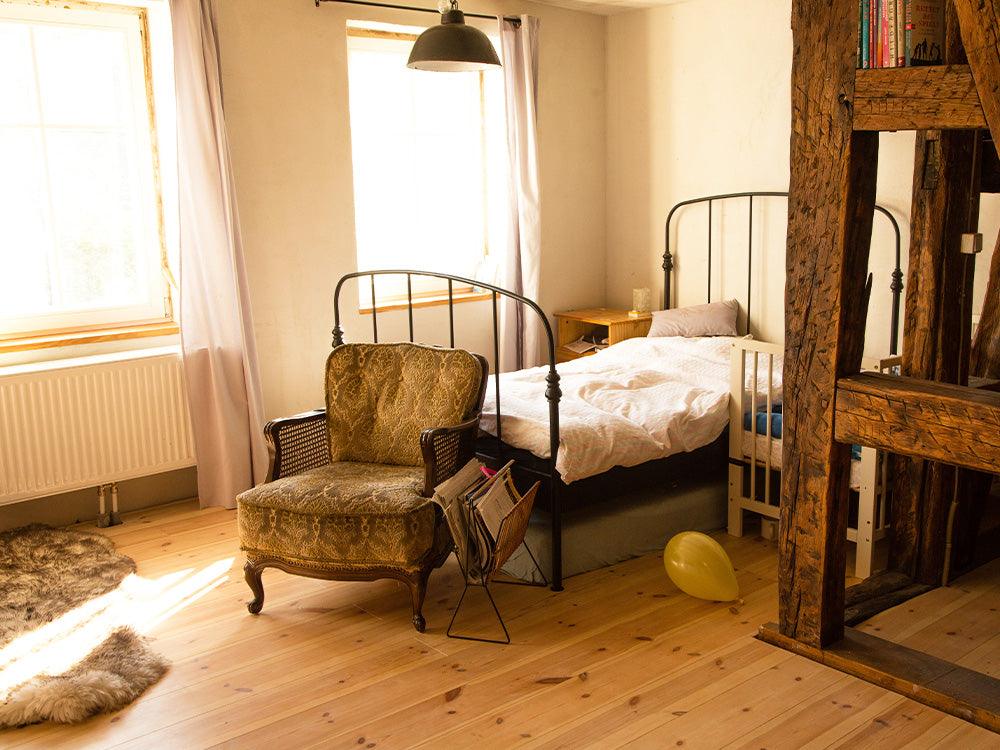 Kiefer Schlossdielen, 27x190x5050mm, Select, rundum Nut & Feder, mit Microfase Deckbreite 180 mm 2.88 m² / VE - SKU: 18-200873.0505000000 5