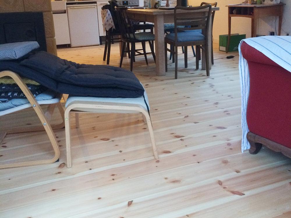 Kiefer Renovierungsdielen, 15x120x4450mm, Rustikal, rundum Nut & Feder, mit Microfase Deckbreite 110 mm 3.2 m² / VE - SKU: 18-202403.0445000000 5