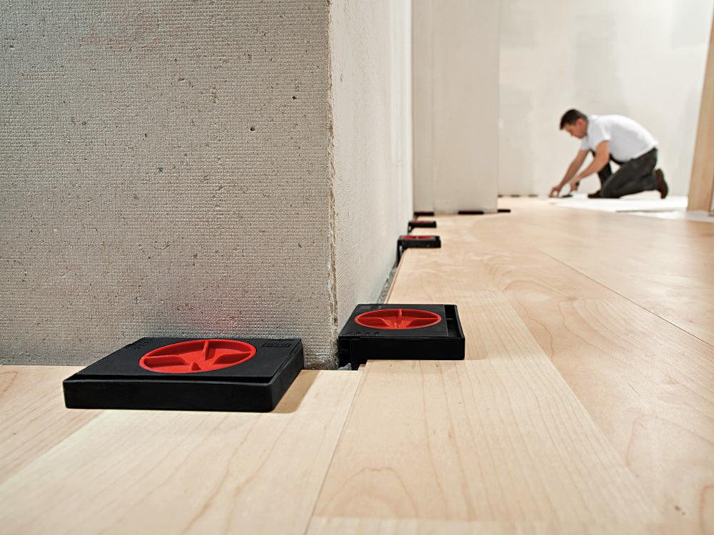 Bessey Abstandhalter AV2 20/89, 4 Stk./VE, für schwimmend verlegte Laminat- und Parkettböden, stufenlos einstellbar für Wandabstand von 5 bis 20 mm - SKU: 18-202465 3