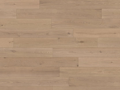 Floorstore Parkett Eiche XL "Classic" Natur, invisible geölt, gebürstet, Klick, 15/4x260x2200 mm, 3,43 m² / VE - SKU: '70072