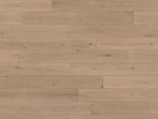 Floorstore Parkett Eiche XL "Classic" Natur, invisible geölt, gebürstet, Klick, 15/4x260x2200 mm, 3,43 m² / VE - SKU: '70072