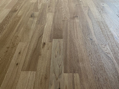 Floorstore Parkett Eiche "Sailor's Board" Natur, matt lackiert, gebürstet, Klick, 15/4x205x2200 mm, 3,608 m² / VE - SKU: '70501 2