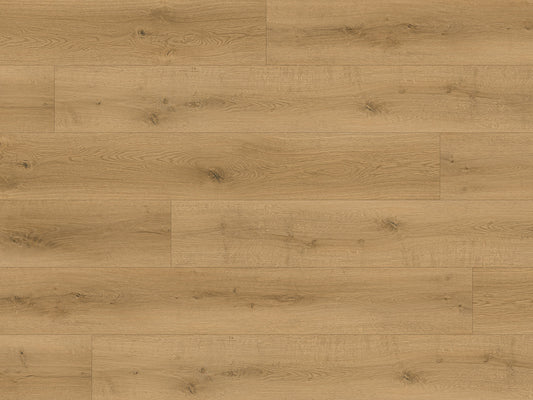 Hybridboden "Stealth Stride" LVT+EPC, 7,5x229x1830mm Eiche Natur, inkl. 1,5 mm Kork-Trittschall, Nutzschicht 0,55 mm, Nutzungsklasse 23/33, 2,51 m² / VE - SKU: '72201