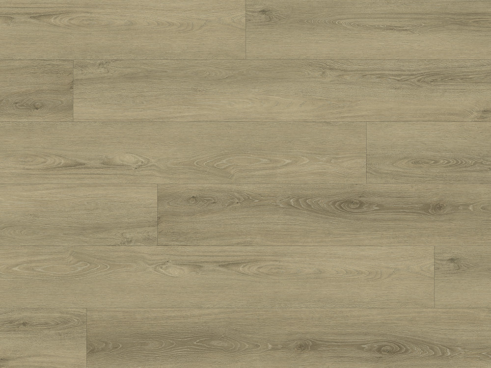 Hybridboden "Stealth Stride" LVT+EPC, 7,5x229x1830mm Eiche Hellgrau, inkl. 1,5 mm Kork-Trittschall, Nutzschicht 0,55 mm, Nutzungsklasse 23/33, 2,51 m² / VE - SKU: '72203