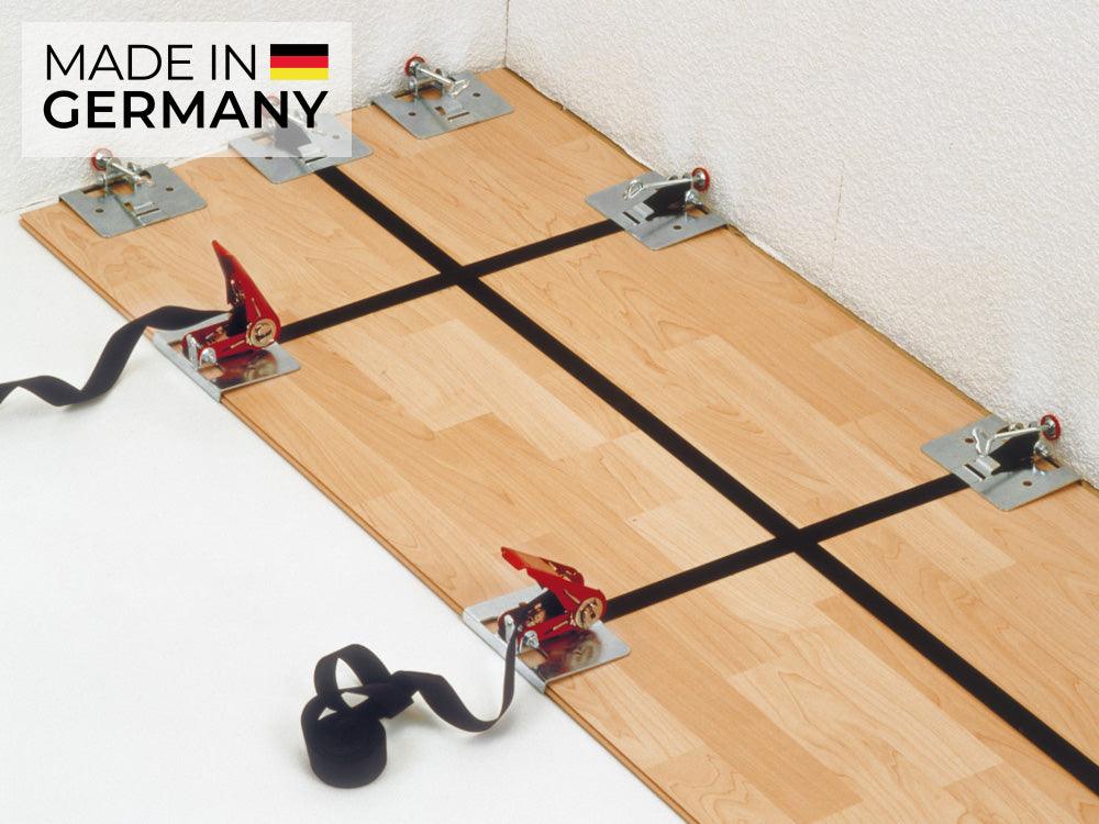 Bessey Spann- und Verlegehilfe SVH 7600, für Verlegung von Laminat und Fertigparkett, mit Abstandhalter und hochfestem Polyesterband - SKU: 18-202467 4