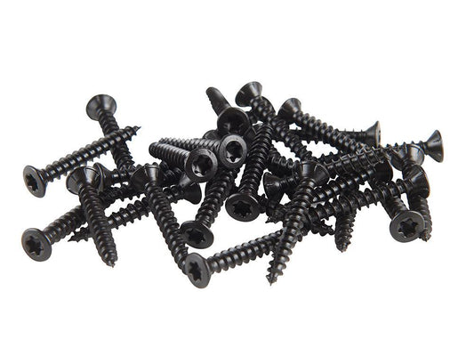 4,2x30x30mm FibroTech Schrauben, schwarz, zur Befestigung von Akustikpaneelen, 100 Stk./Paket - SKU: 18-204149