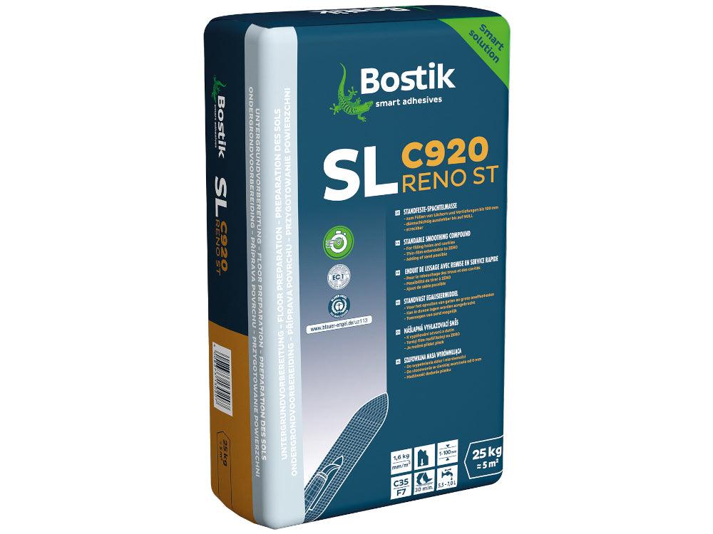 BOSTIK SL C920 Reno ST, standfeste Spachtelmasse, Inhalt: 25 kg, Verbrauch ca. 1,6 kg/m² pro 1 mm - SKU: 18-204437