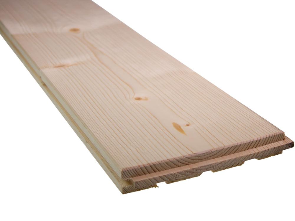 Kiefer Renovierungsdielen, 15x120x4150mm, Select, rundum Nut & Feder, mit Microfase Deckbreite 110 mm 2.99 m² / VE - SKU: 18-204507.0415000000 6